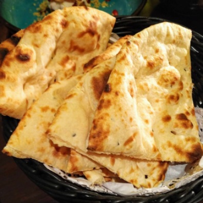 The Naan bread at Athithi is perfectly cooked